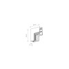 LVM RECESSED INSIDE CORNER white 11623 Nowodvorski