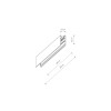 LVM TRACK 2 METRE white 11627 Nowodvorski