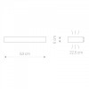 SOFT LED graphite 60x20  9522 Nowodvorski