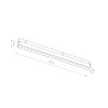 LVM FOCUS LED 15W white 4000K 11631 Nowodvorski