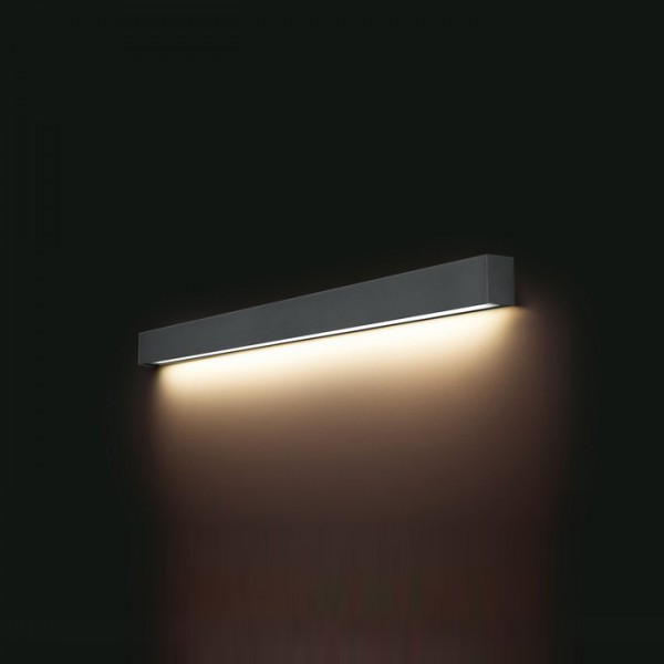 STRAIGHT WALL LED graphite L 9616