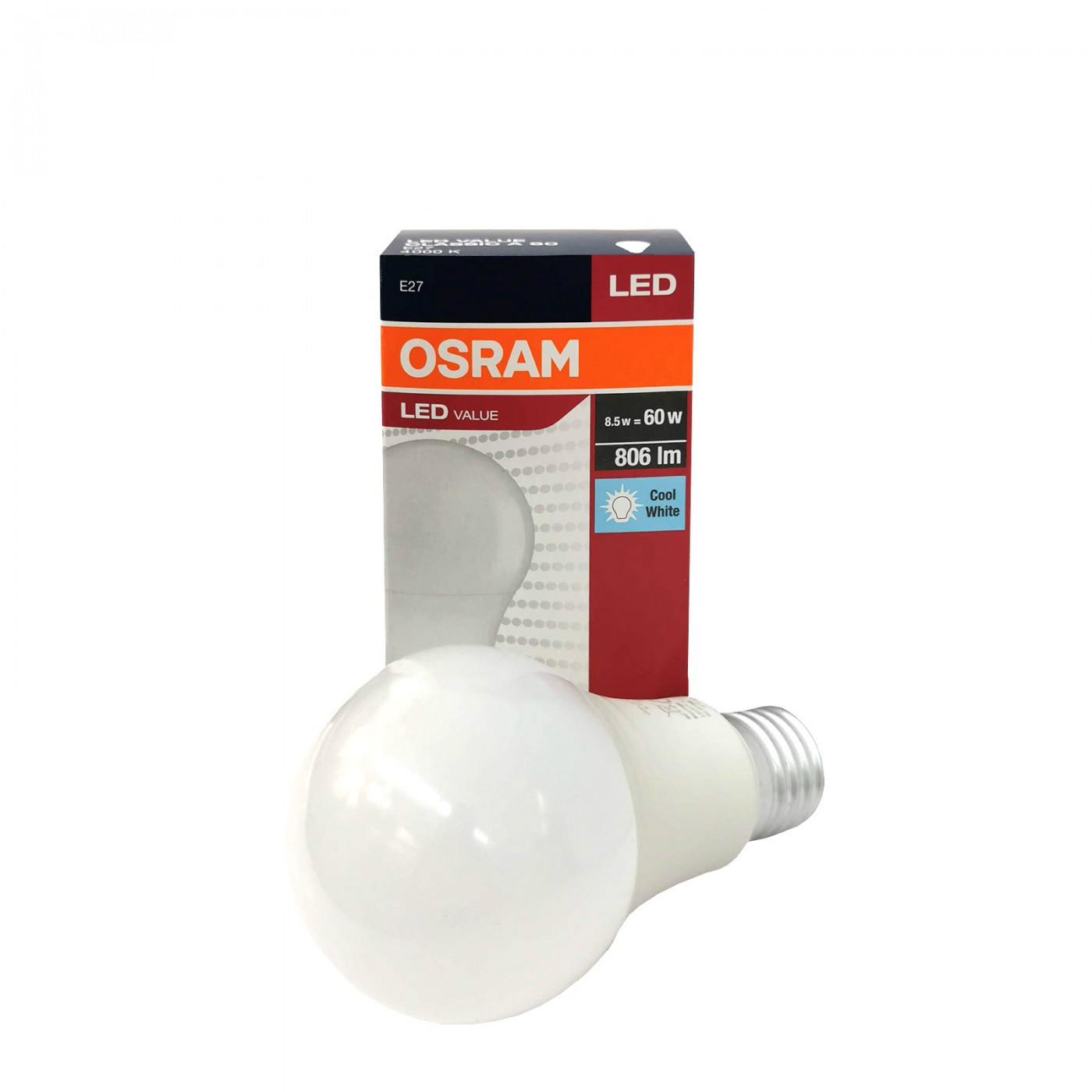 Osram E27 Particularly efficient & powerful LED lamp Classic matt
